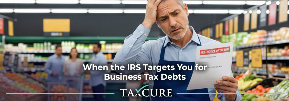 111 When the IRS Targets You for Business Tax Debts