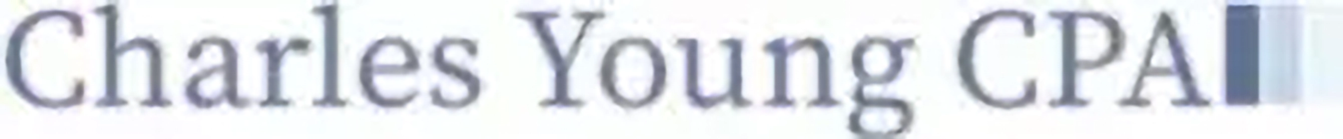 C.J. Young, CPA PLLC Logo