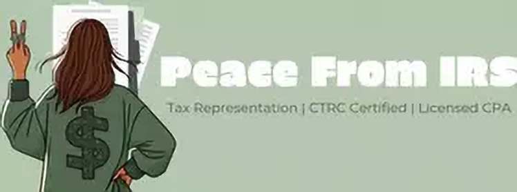 Peace From IRS Logo