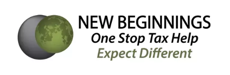 New Beginnings One Stop Tax Relief and Preparation Logo