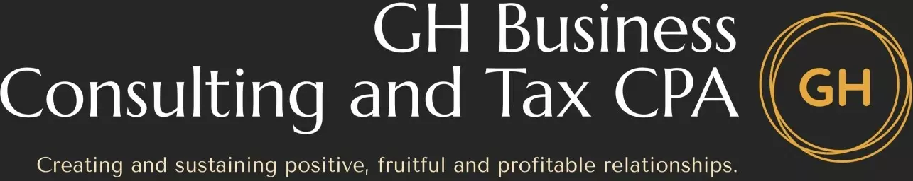 GH Business Consulting and Tax CPA Logo