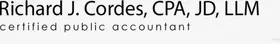 Richard J. Cordes, CPA, JD, LLM Logo