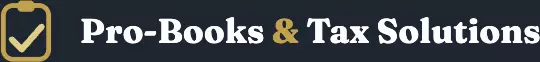 Pro-Books & Tax Solutions Logo