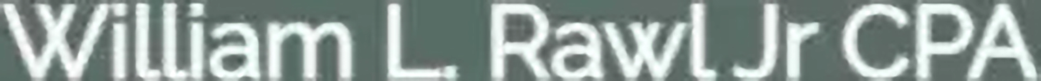 William L. Rawl Jr., CPA Logo
