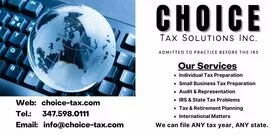Choice Tax Solutions Inc Logo