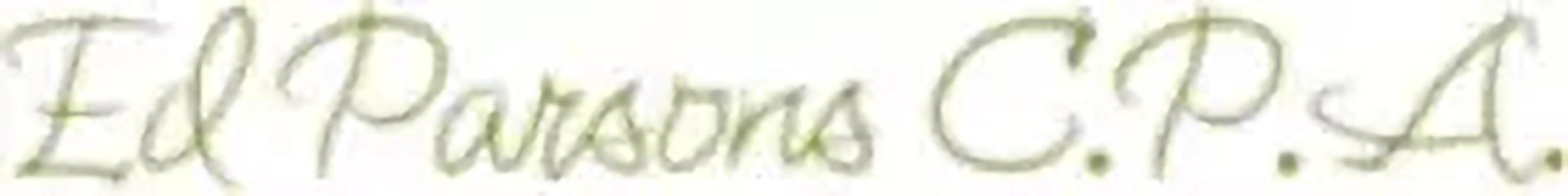 Ed Parsons CPA Logo