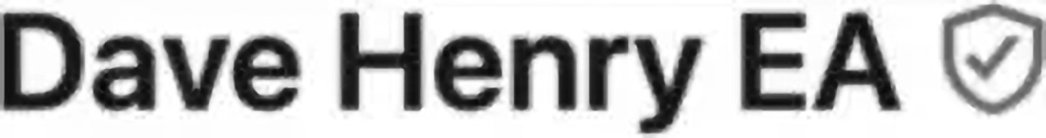 David L Henry EA Logo