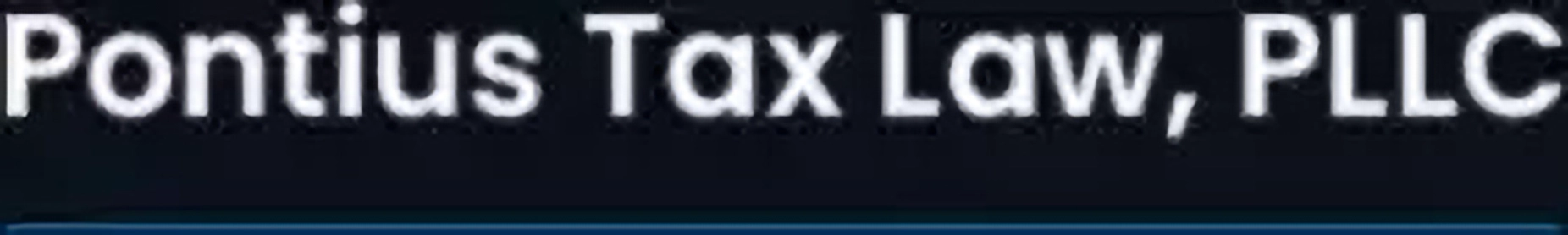 Pontius Tax Law, PLLC Logo