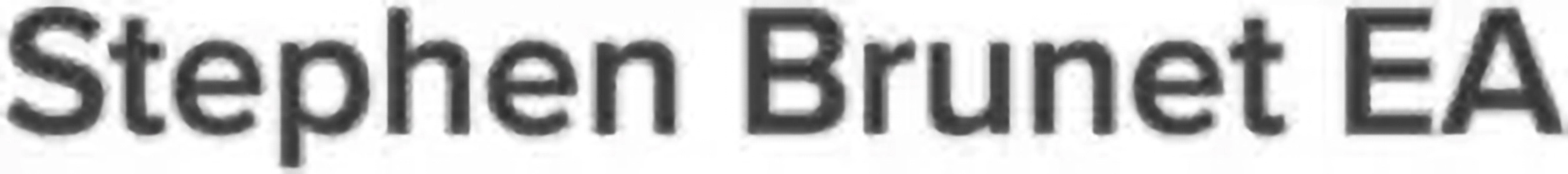 Stephen Brunet E.A.  Logo