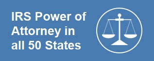 IRS Power of Attorney in all 50 States