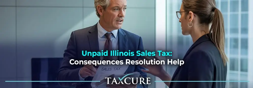 Unpaid IL sales tax